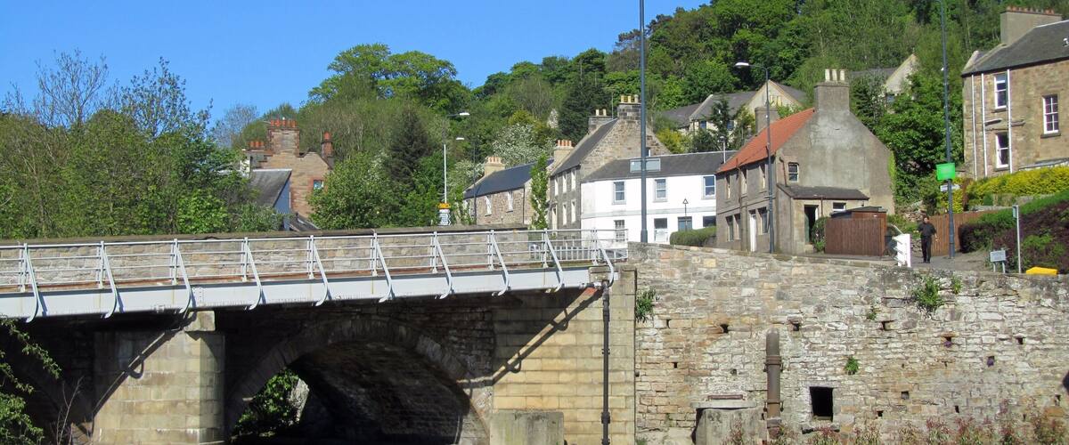 River North Esk, Lasswade, Midlothian.