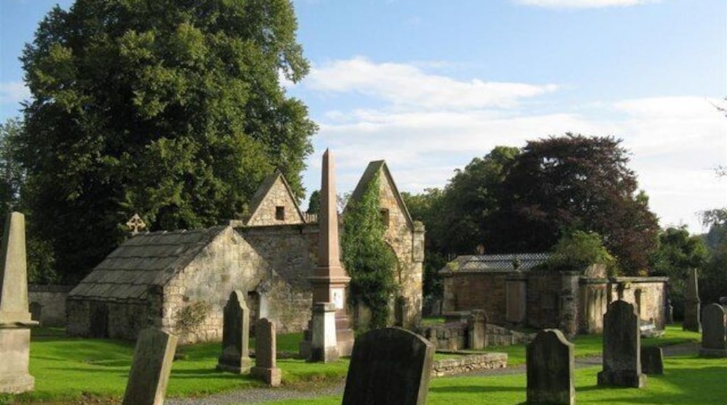 Lasswade Old Kirkyard The first recorded church on this site was dedicated in 1240, and the churchyard is the burial place of many worthy citizens. Subsequently an Adam church was built on the site in 1793, demolished in 1959.