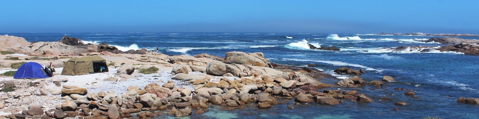 Our campsite for the weekend