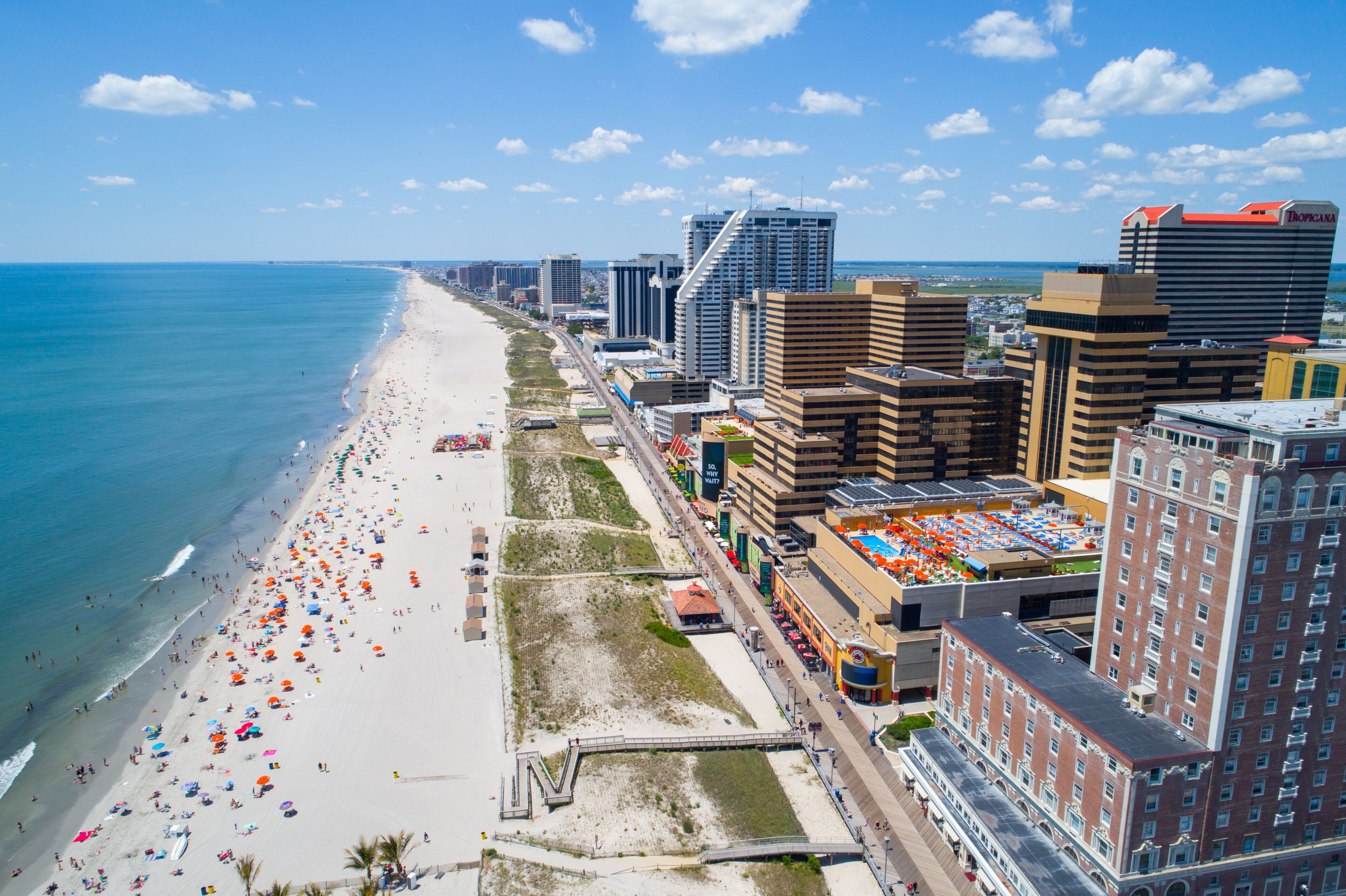 Aerial image Atlantic City NJ
