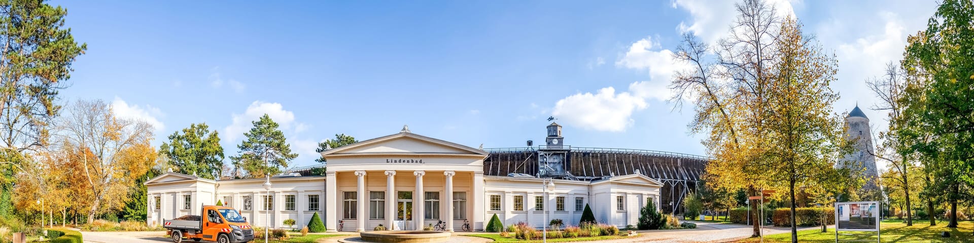 Kuranlage, Bad Salzelmen, Schönebeck, Sachsen Anhalt, Deutschland