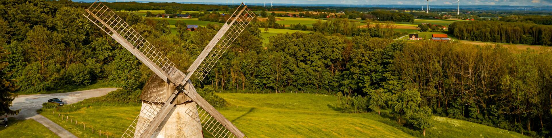 Alte Windmühle in Beckum - Münsterland