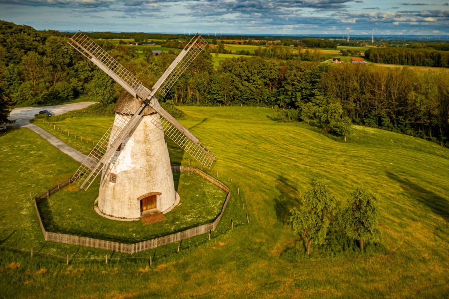 Alte Windmühle in Beckum - Münsterland