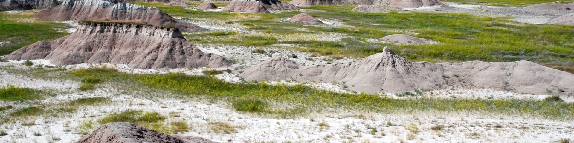 Badlands Nationalpark das einen Landschaften und ruhige Szenerie