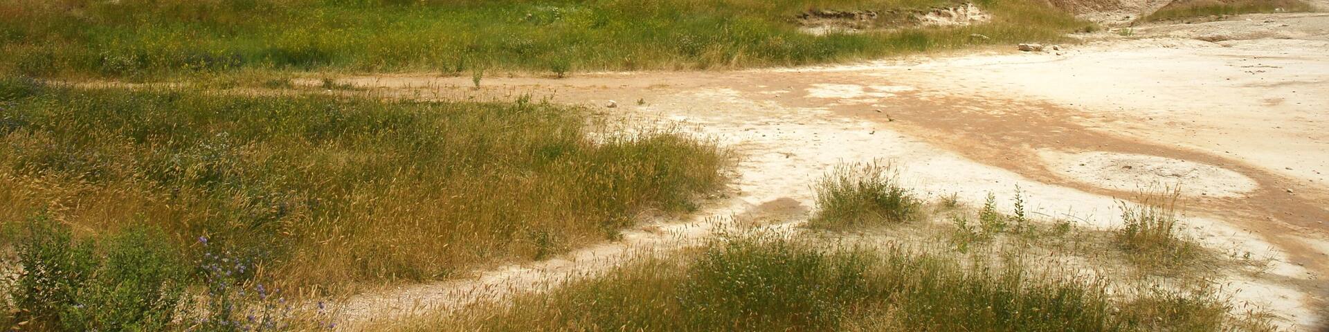 The Wall from the northeast entrance, Badlands national park, NP
