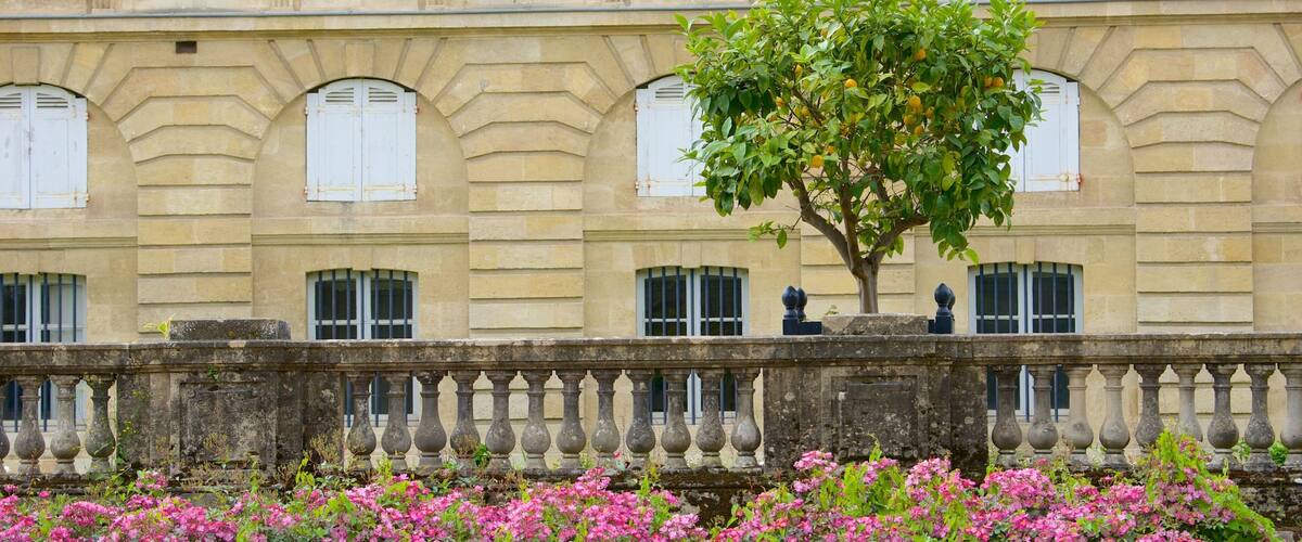 Jardin public qui includes fleurs