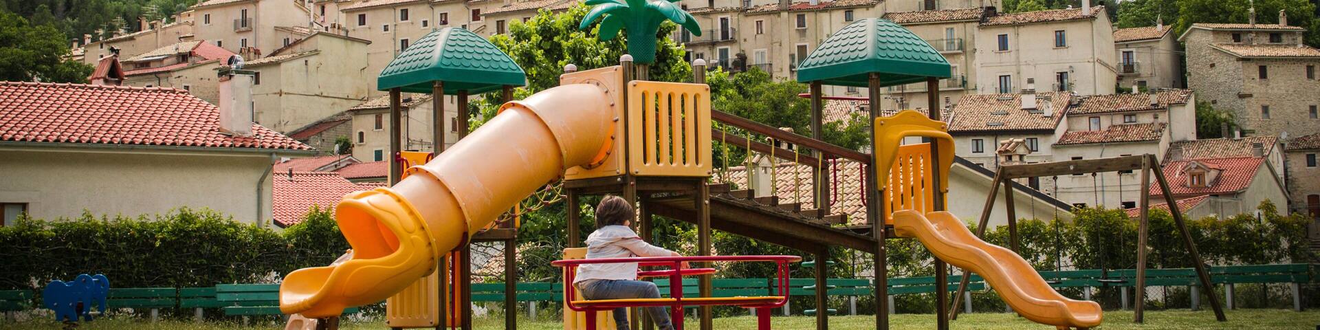 playground for children in Civitella Alfedena