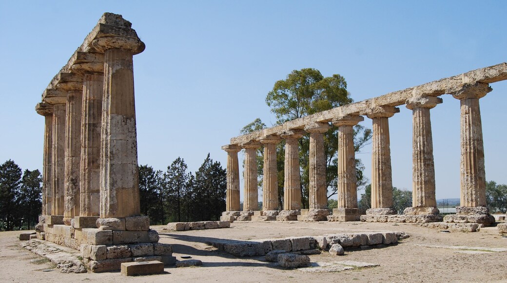 Tempio dorico delle Tavole palatine, presso la colonia magno-greca di Metaponto (Italy) - VI secolo a.C.