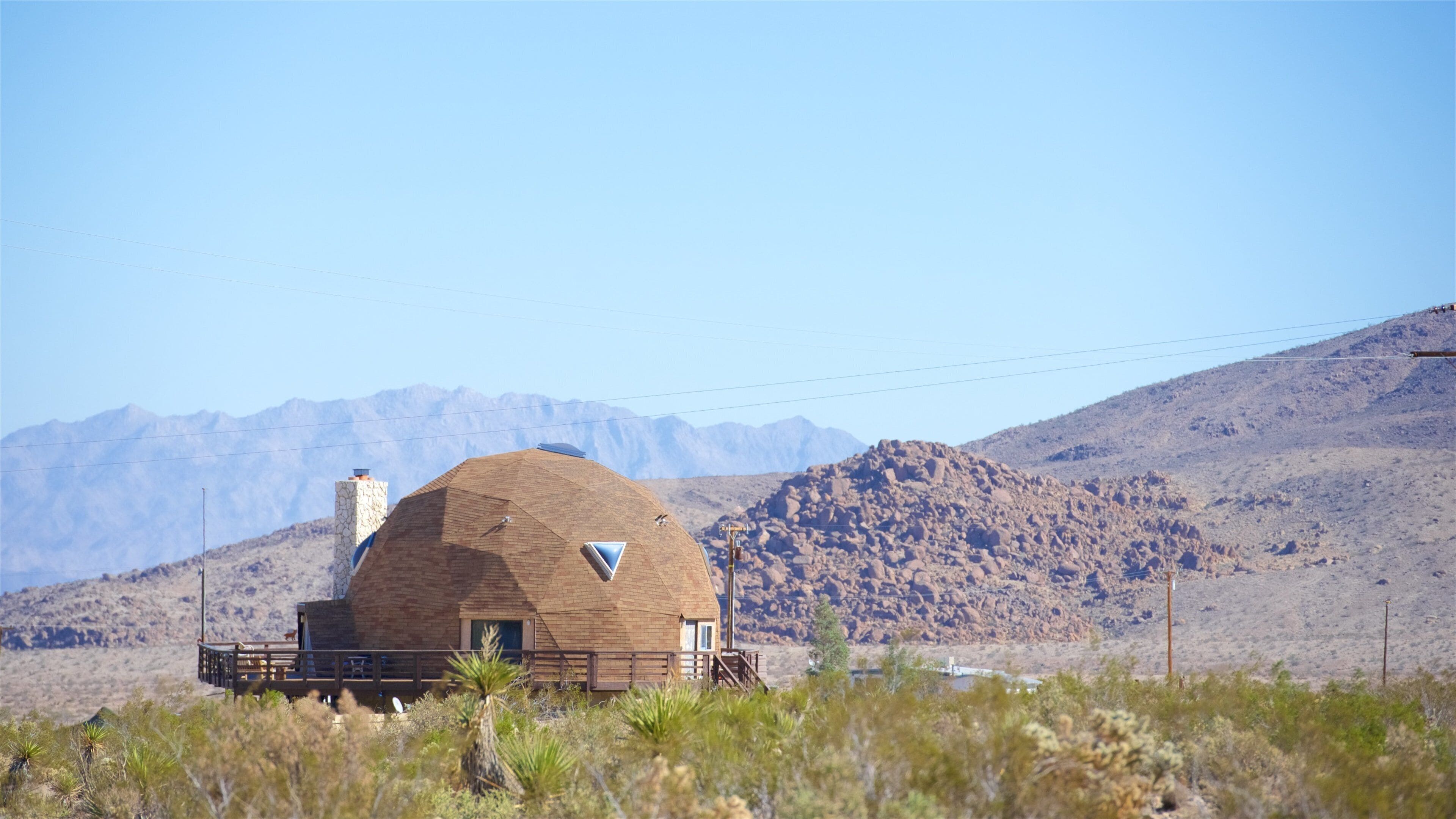 Joshua Tree National Park inclusief vredige uitzichten en woestijnen