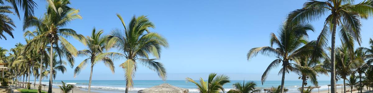 Panoramic iew of Mancora, Peru