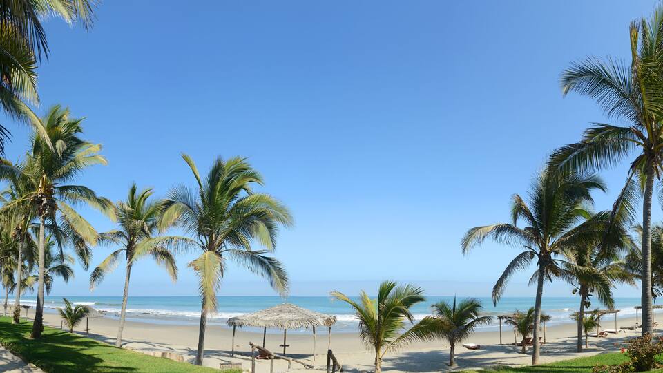 Panoramic iew of Mancora, Peru