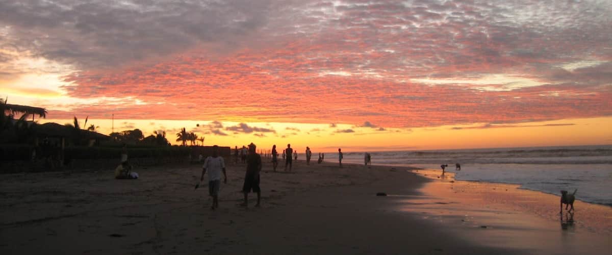 #LifeAtExpedia Sunset at Mancora Beach