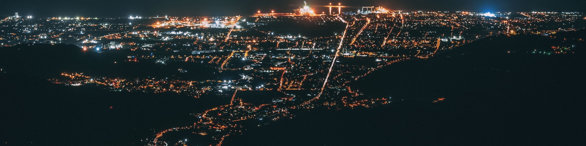 The lights of Carrara seen from campocecina #city #photography #landscape #citylight #night #LikeALocal #AboveitAll
