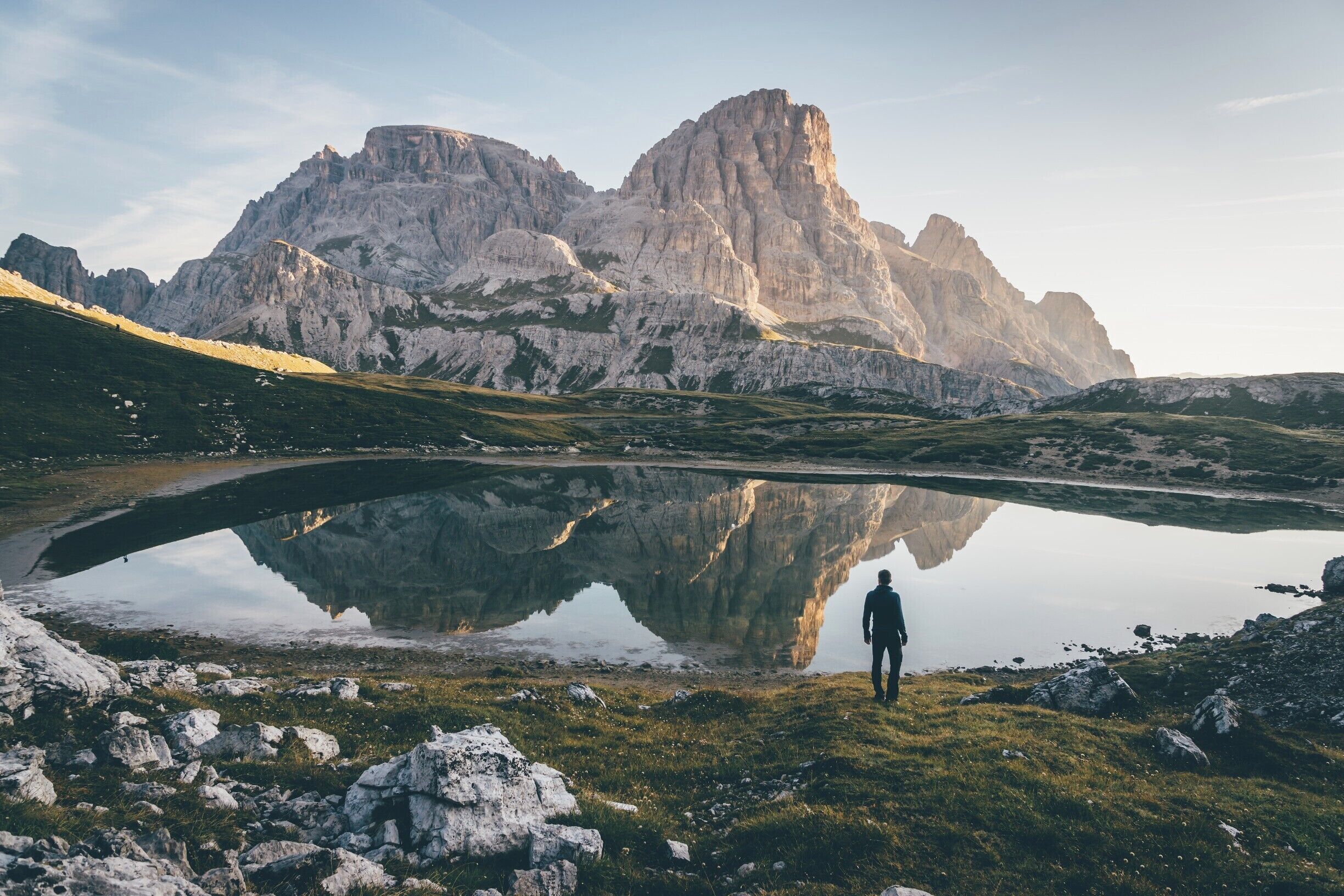 Dolomiti mornings and lake reflections. A perfect way to start the day. 4 day from cabin to cabin in the mountains. Finding some amazing Fia Ferrata's and WO1 remainings. #springfun #adventure
#nationalpark #hiking #italy #troveon #photography #TroveOn #TakeAHike