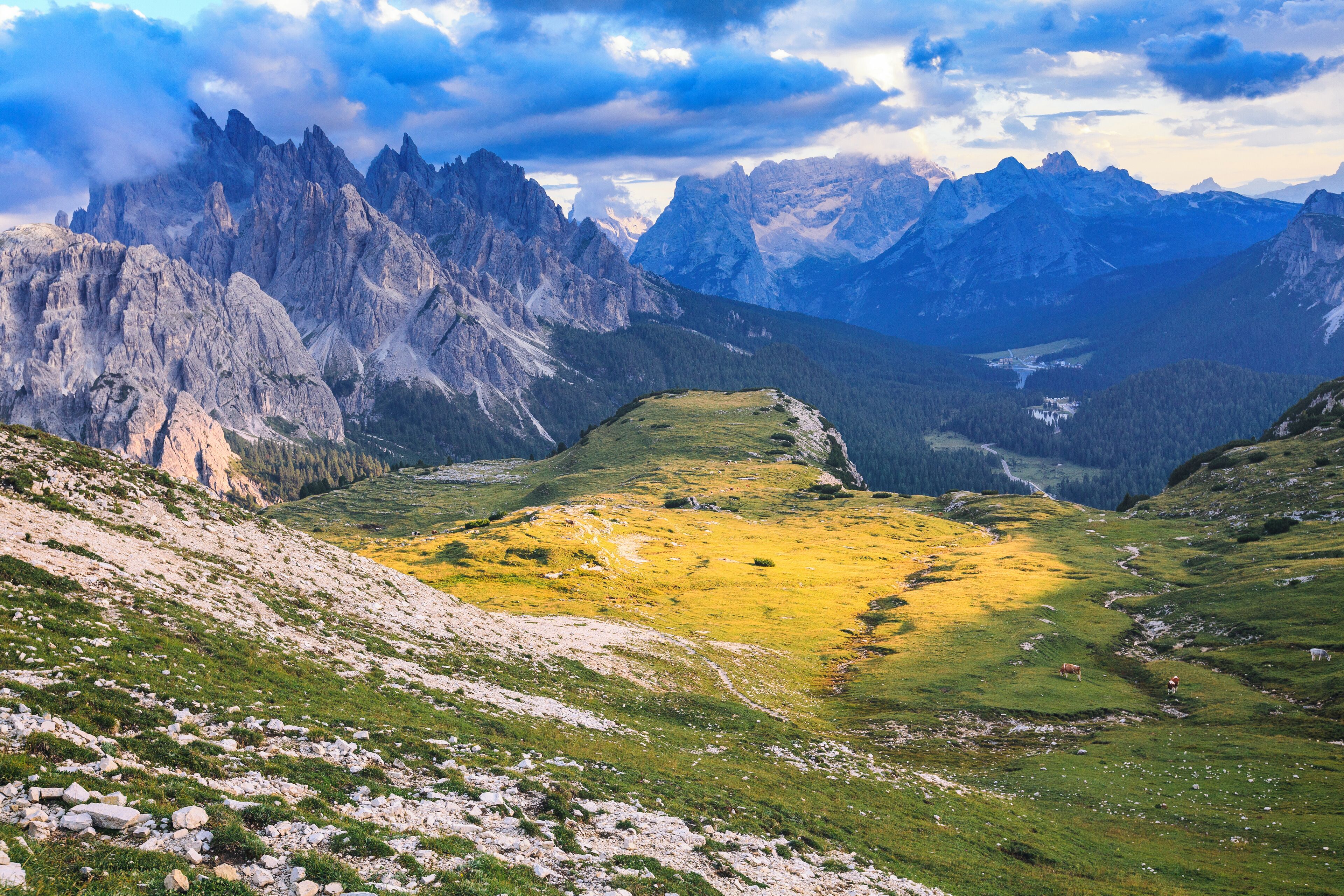 After an amazing hike to the Tre Cime loop, we have witnessed a stunning sunset on our way back to the car. I think this part of the Dolomites is the most beautiful one, actually it is very hard to decide. EVERYTHING in the Dolomites is simply stunning.#Adventure