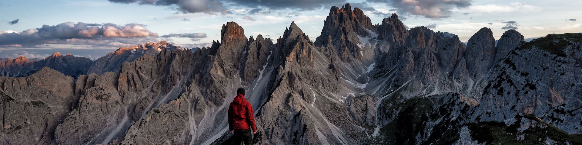 In the evening when I came to a car park under the mountains called The Cime di Lavaredo, I saw the mountains on the other side of the valley.  So I decided to go for a little hike to that beautiful photospot. This photo was shot just a few minutes after a sunset. If you are in Dolomites in the future, do not forget to visit this amazing place with perfect 360degree panorama.
#Adventure
#dolomites #mountain #travel #selfie #italy #trecime #nature #fjallraven