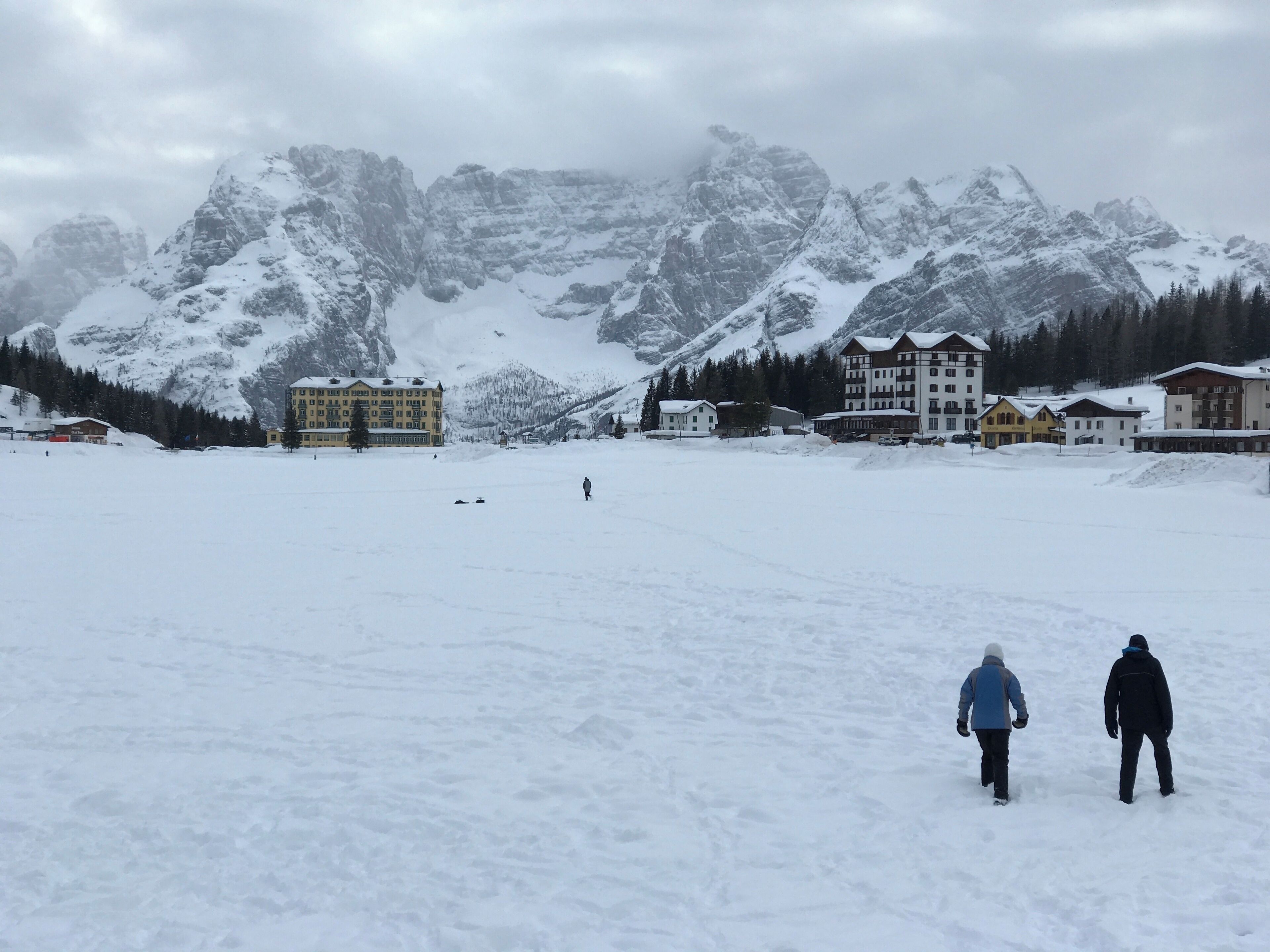 Frozen Lago di Misurina.