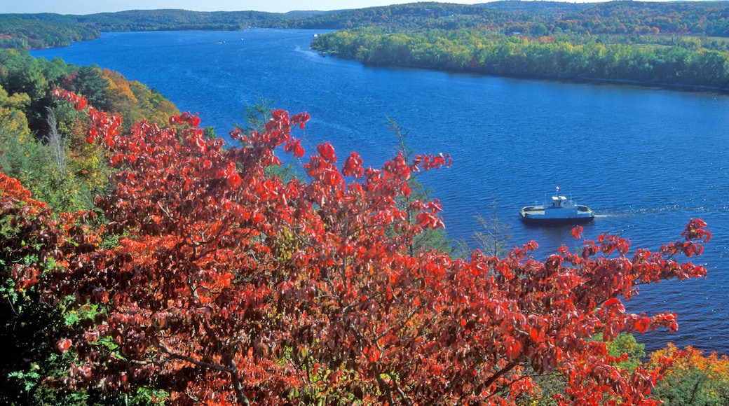 View of the Connecticut River form Gillette Castle, East Haddam, Connecticut