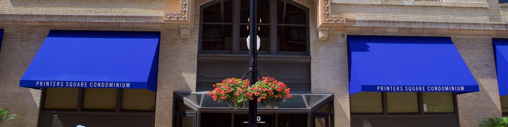 Printer\'s Row featuring street scenes