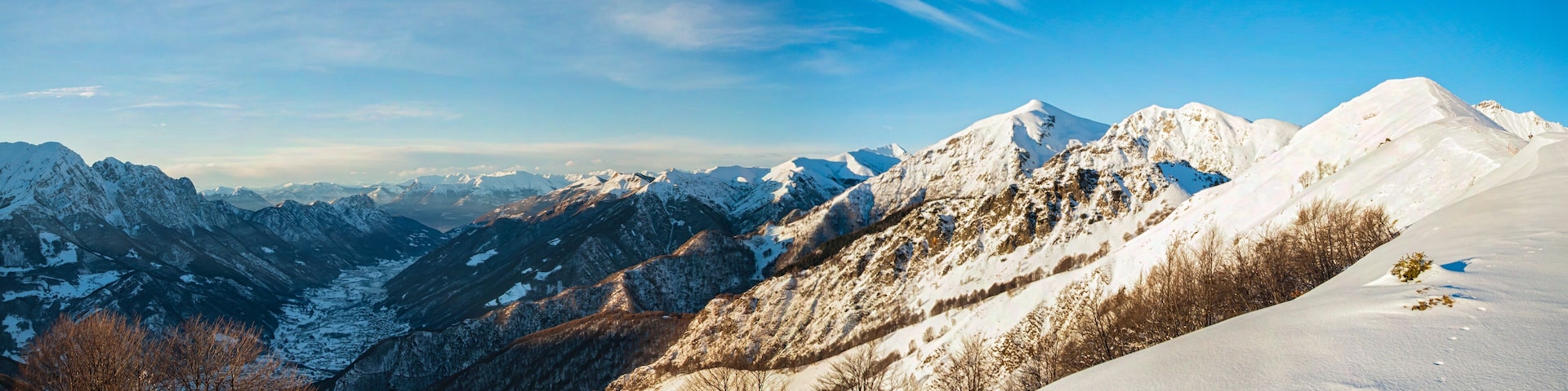 Tramonto in valsassina