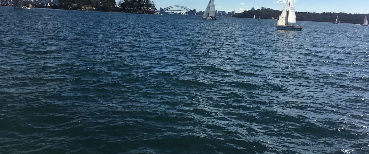 The ferry from Circular Quay to Rose Bay - Watson’s Bay has gorgeous views of Sydney Harbour.