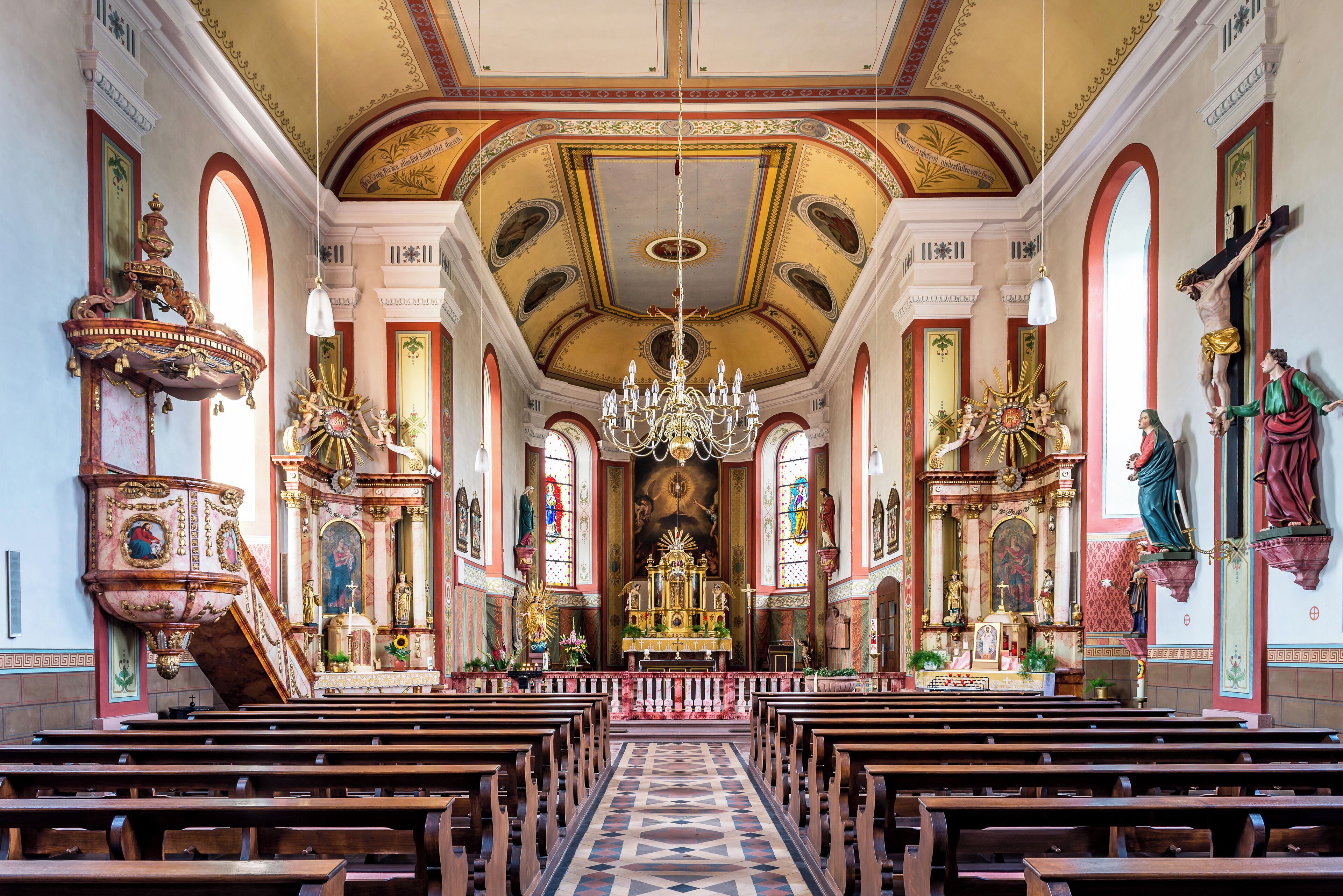 This is a photograph of an architectural monument. It is on the list of cultural monuments of Bayern, no. D-6-71-150-4