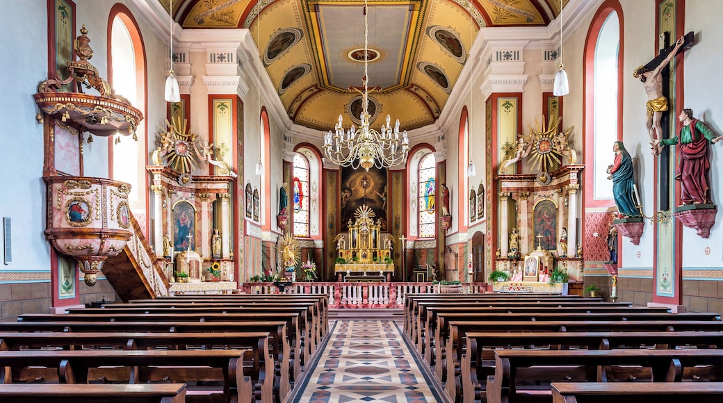 This is a photograph of an architectural monument. It is on the list of cultural monuments of Bayern, no. D-6-71-150-4