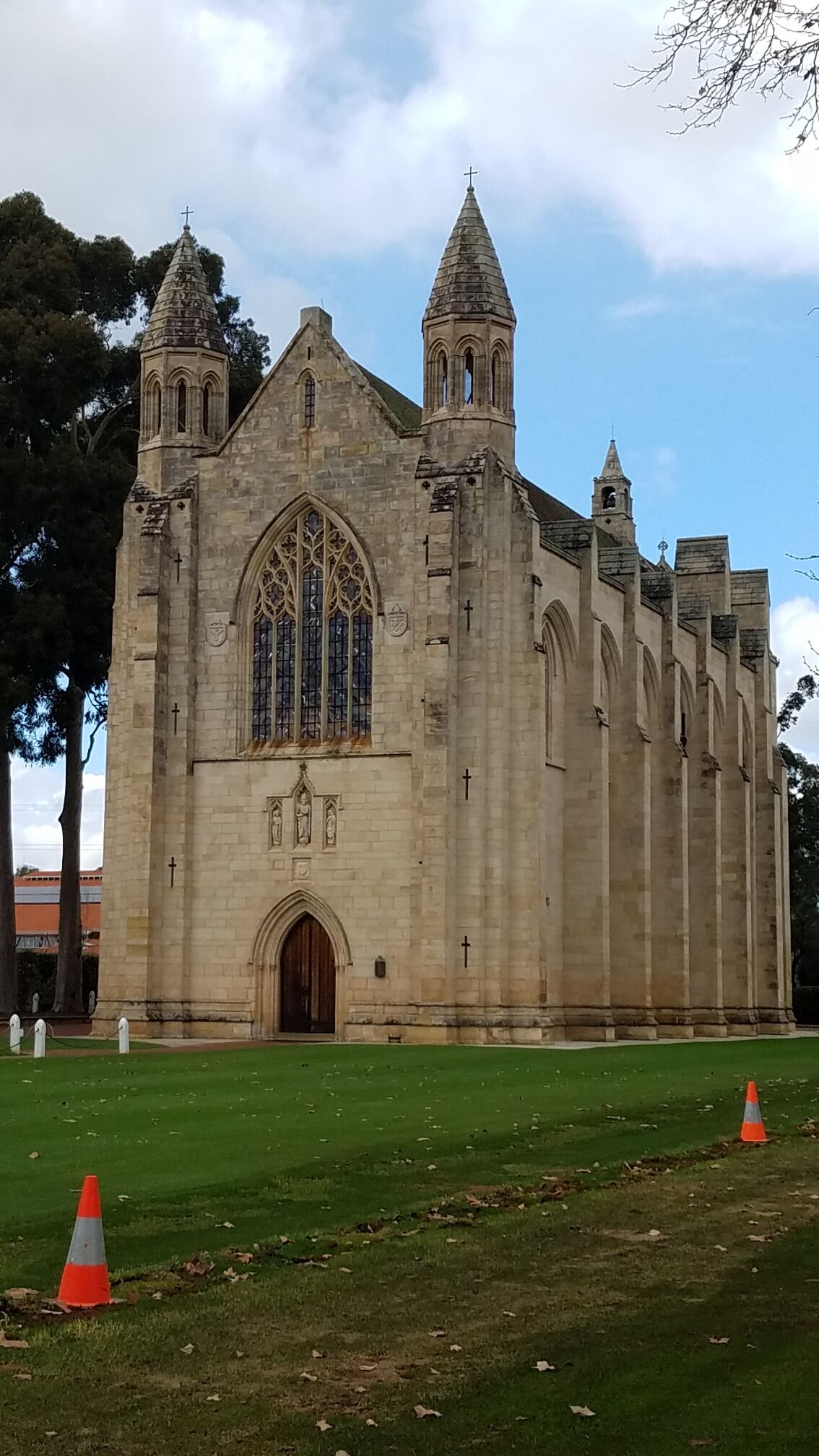 The chapel of St. Mary and St. George in Guildford, near Perth.