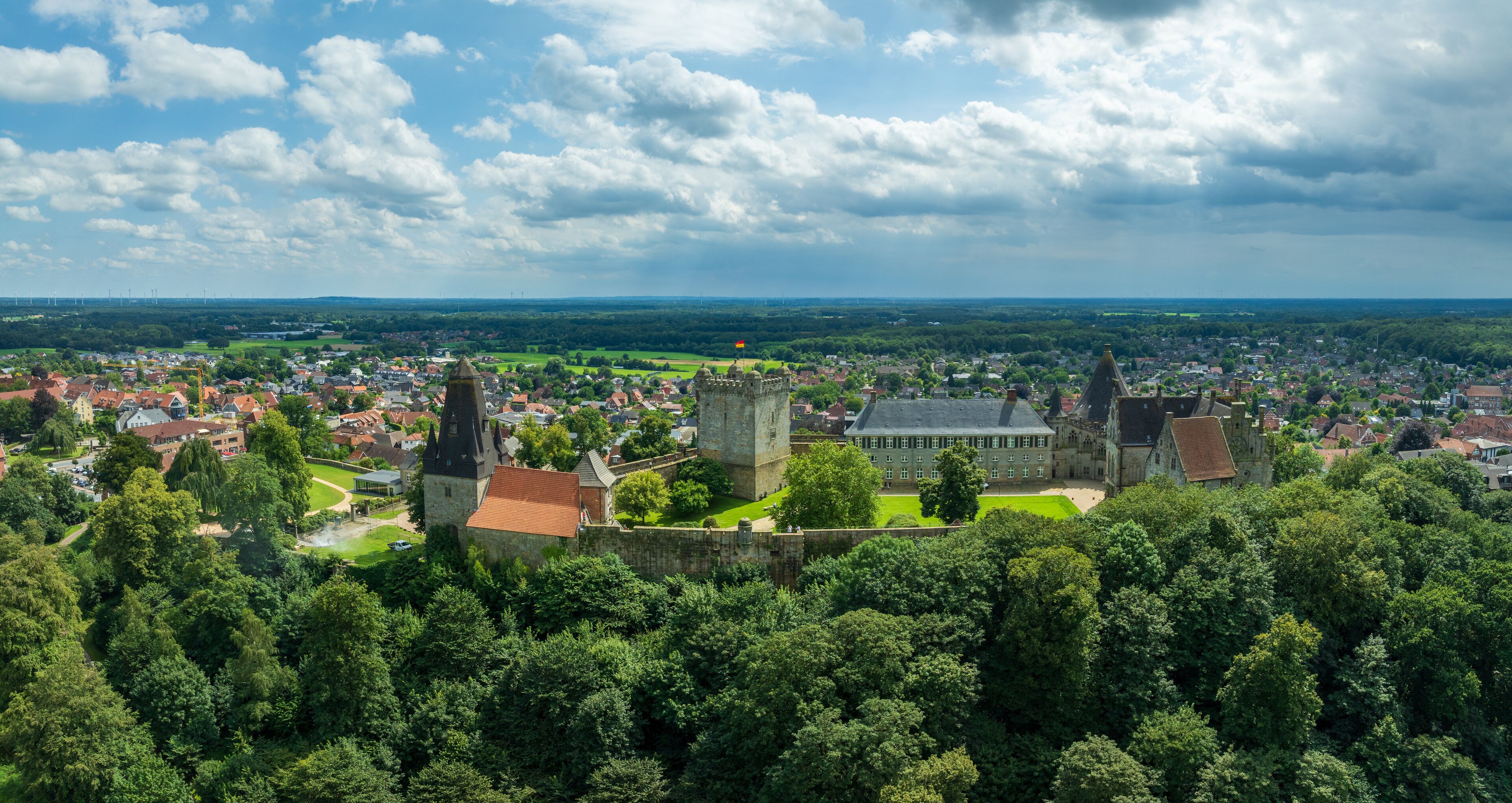 Bad Bentheim castle in Germany