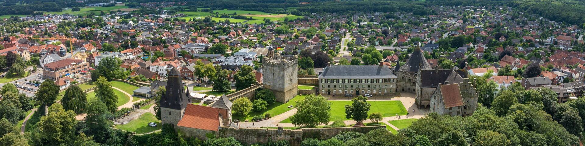 Bad Bentheim castle in Germany
