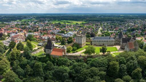 Bad Bentheim castle in Germany