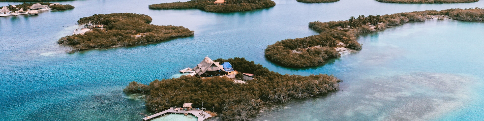 Tintinpan and isla Mucura in San Bernardo Islands, on Colombia's Caribbean Coast