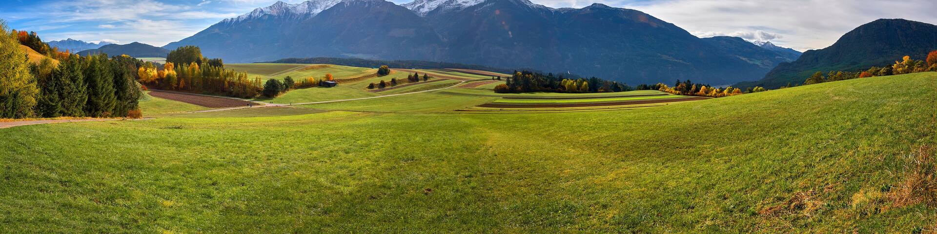 Autumn in the alps, Austria around the village Sillian