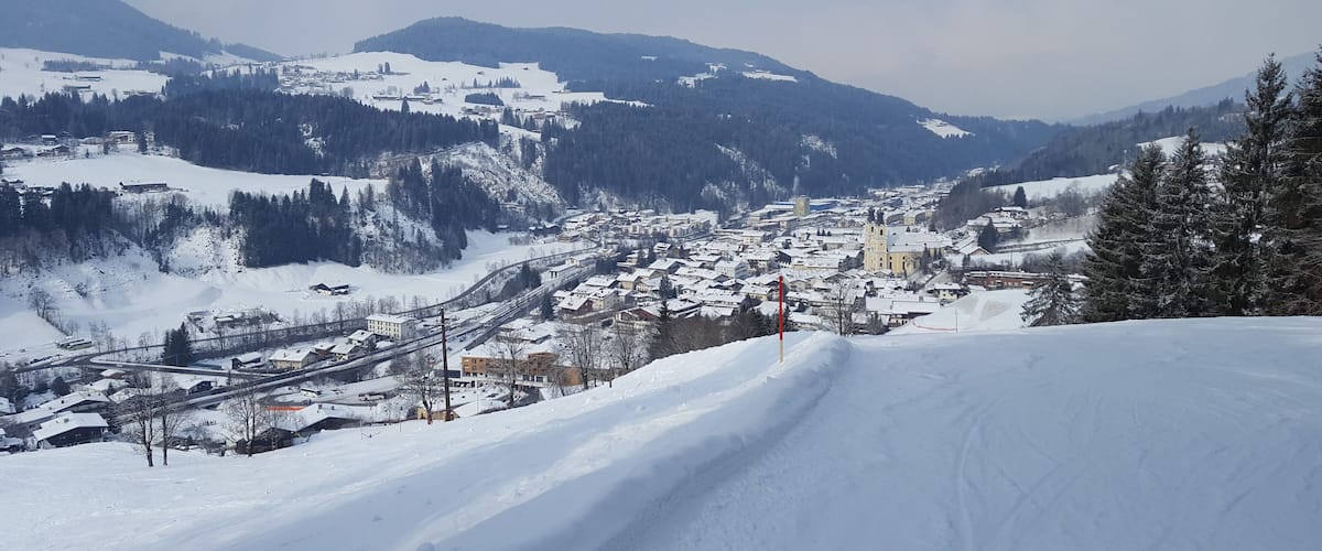 Brilliant ski conditions