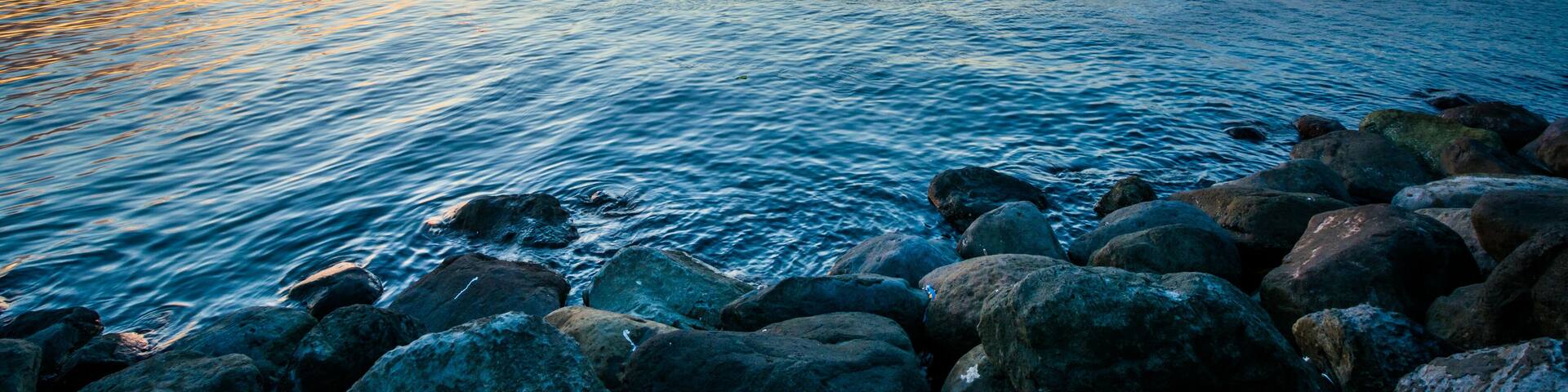 Sunset over Manila Bay, seen from Pasay, Metro Manila, The Phili