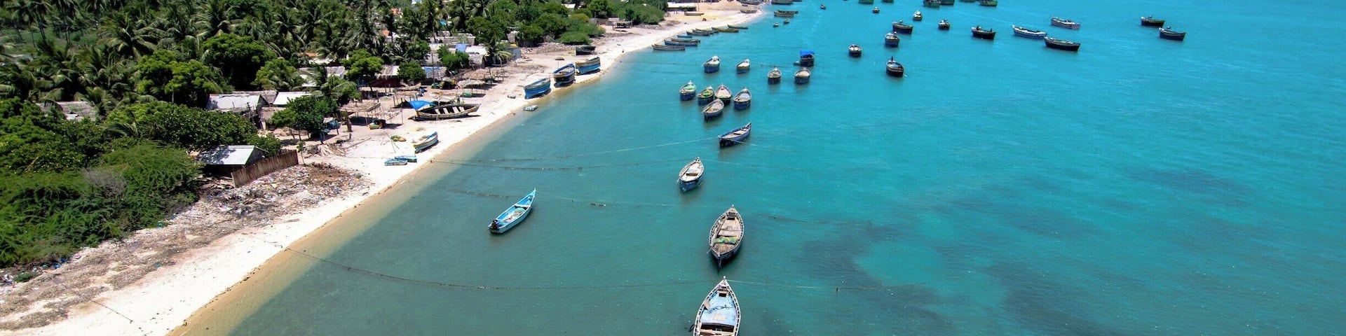 Surrounding the serene island of Rameshwaram are hundreds of boats going out to Sea. A beautiful historic place whose beauty is just breathtaking. #BeachBound