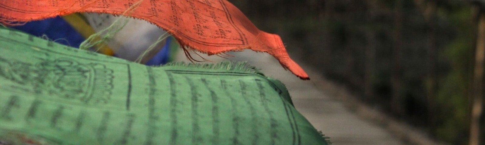 Prayer flags flutter with the wind and spread good prayers across the lands where the breeze carries them. So I was told when I was in Kalimpong.