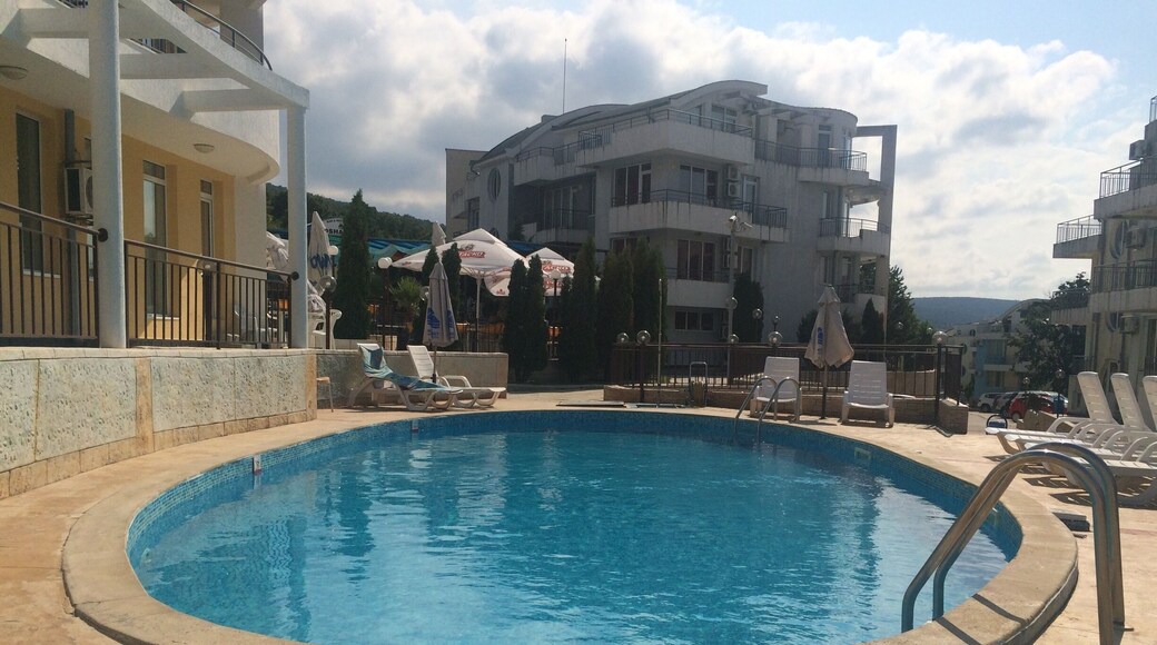 One of the smaller pools