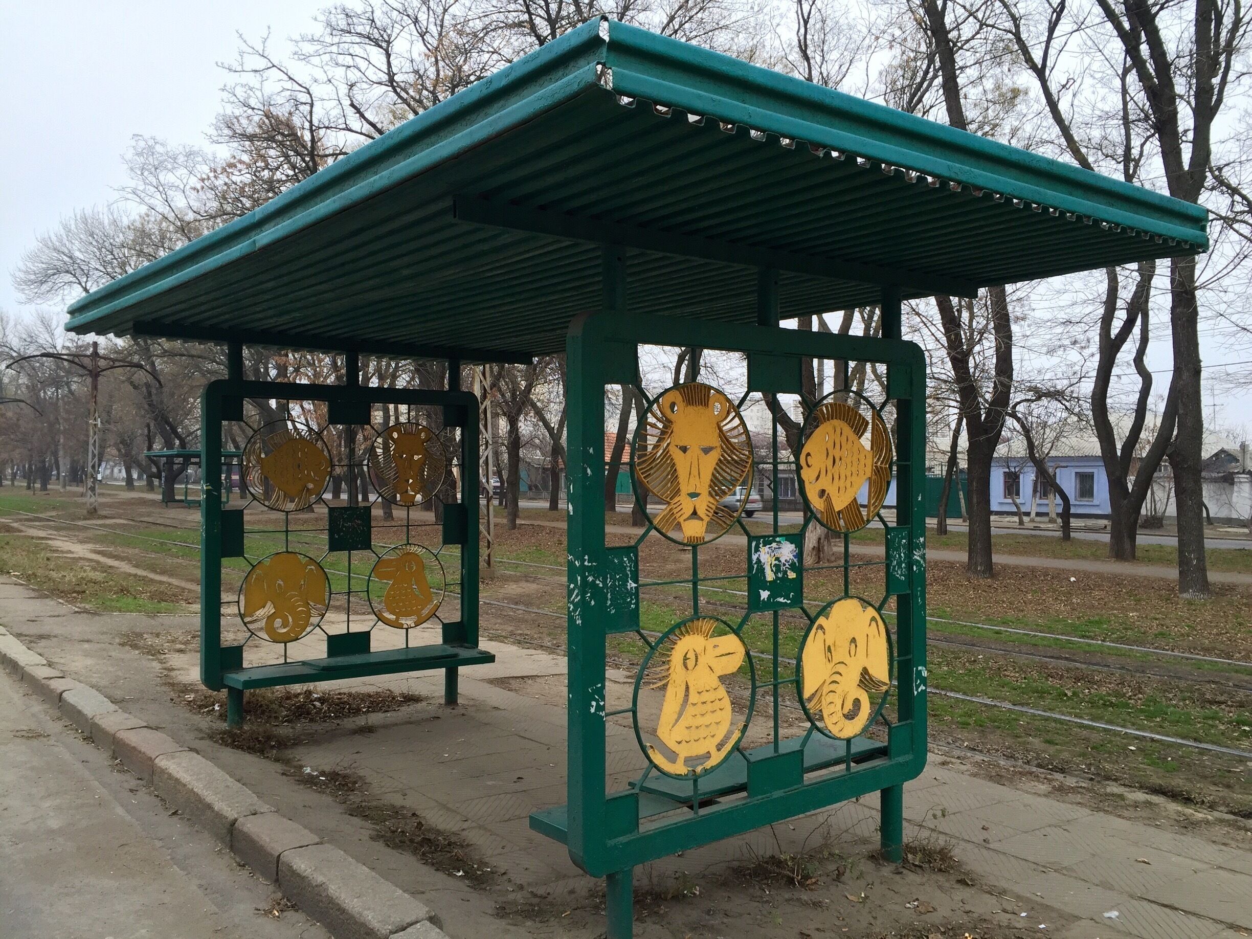 I like random bus stops.