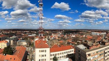 Zrenjanin Capital of Banat Region in Serbia City Panorama