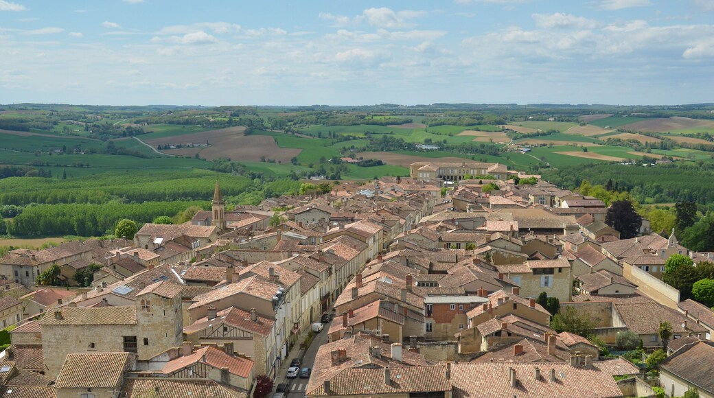 Lectoure, vue générale, Gers, France