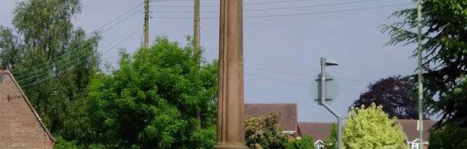 War Memorial at Hinstock.
