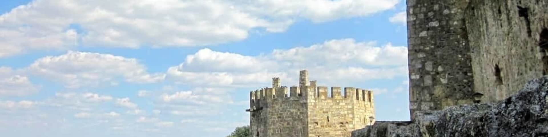 Smederevo on the Danube river, just 45km SE of Belgrade, was a temporary capital of Serbia in the Middle Ages. This beautiful fortress was built in 15th century and now serves as city park and hosts many events like concerts and festivals.