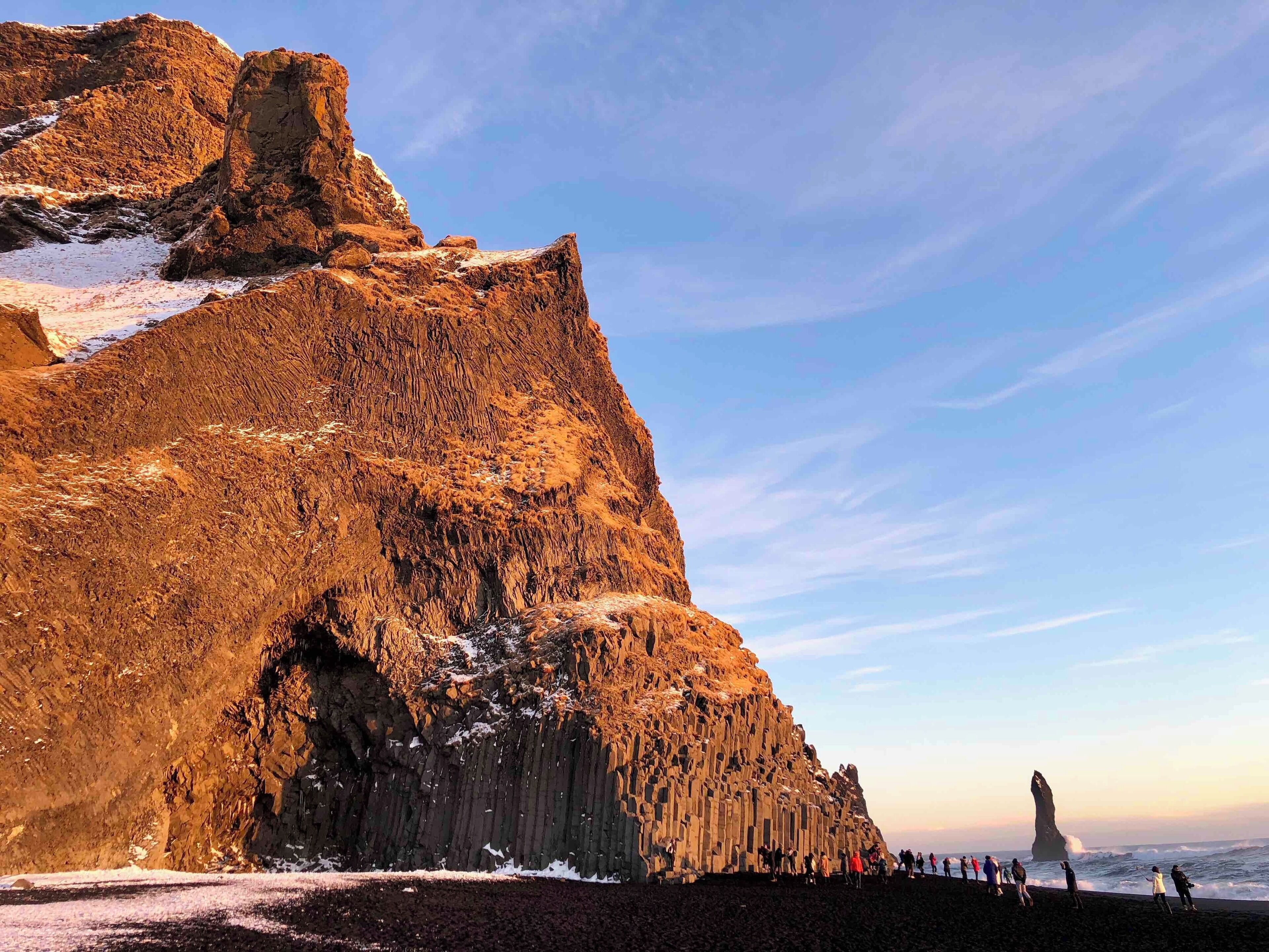 Though the beach is best known and pictured for the basalt columns found near shore. The whole place is pretty magical to me
