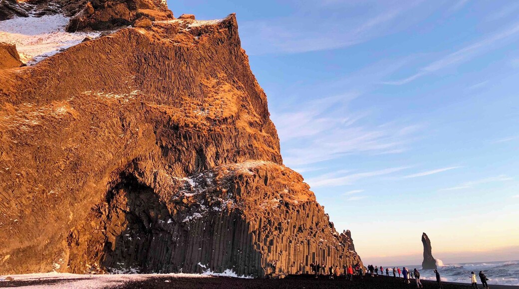Though the beach is best known and pictured for the basalt columns found near shore. The whole place is pretty magical to me