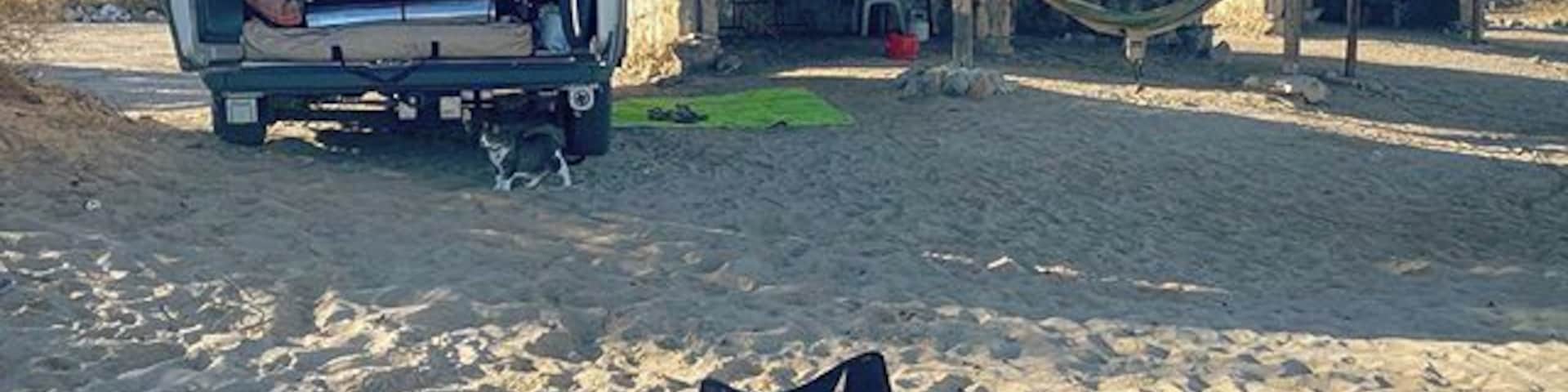 A beautiful and eco friendly campground for small rigs right on the water