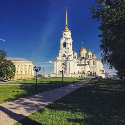 Not far away from Moscow (200km) you'll find the city of Vladimir, home to lots of beautiful churches. Definitely worth a day or maybe two to explore.