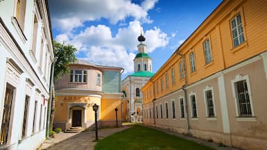 Old street at Vladimir in summer, Russia