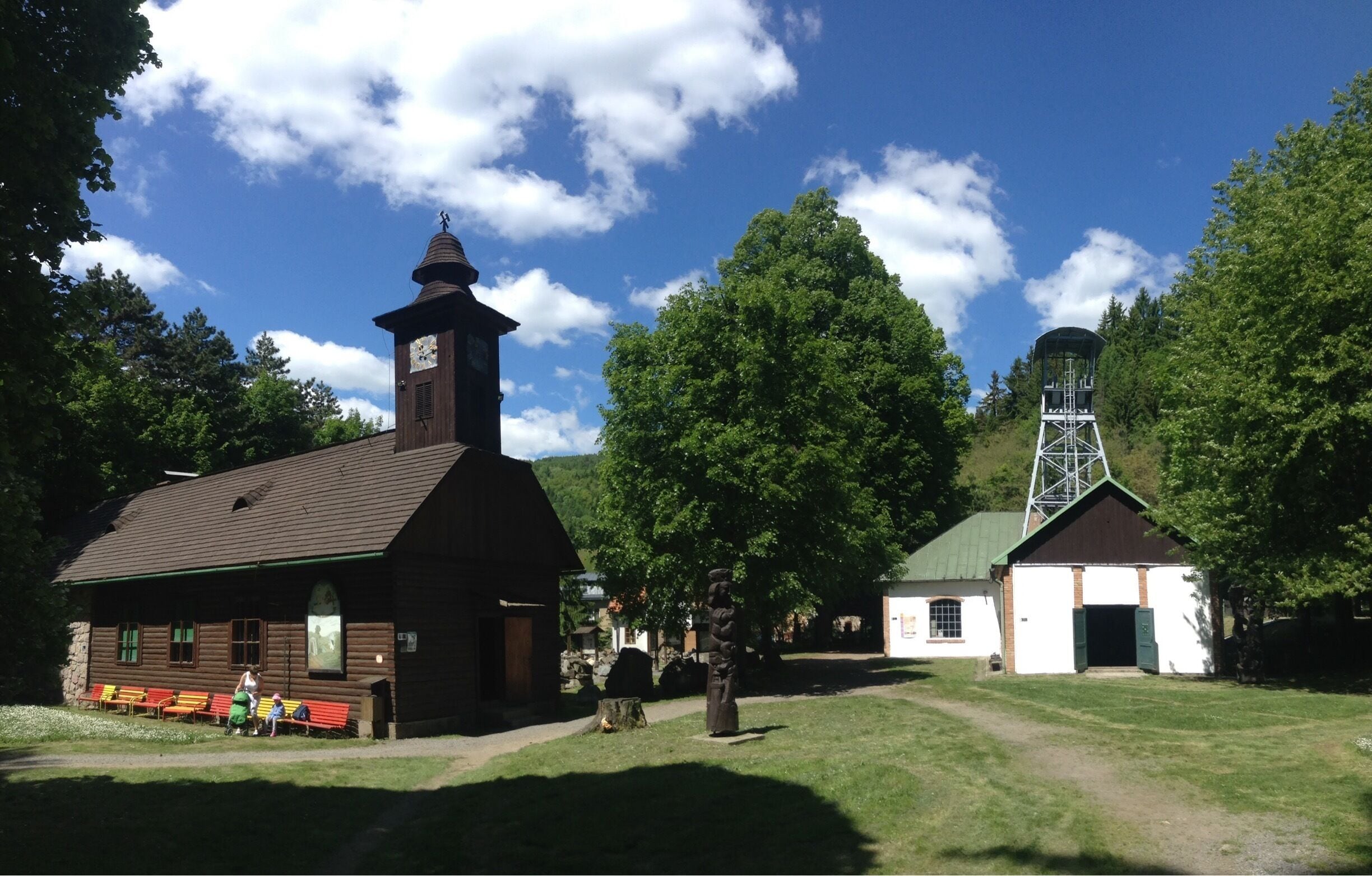 I highly recommend a visit to the open air mining museum near Banské Štiavnica. Apparently 20% of the worlds gold was mined in the region. 

Entry is €1 to the surface museum, or €5 for the underground tour.

#UNESCO