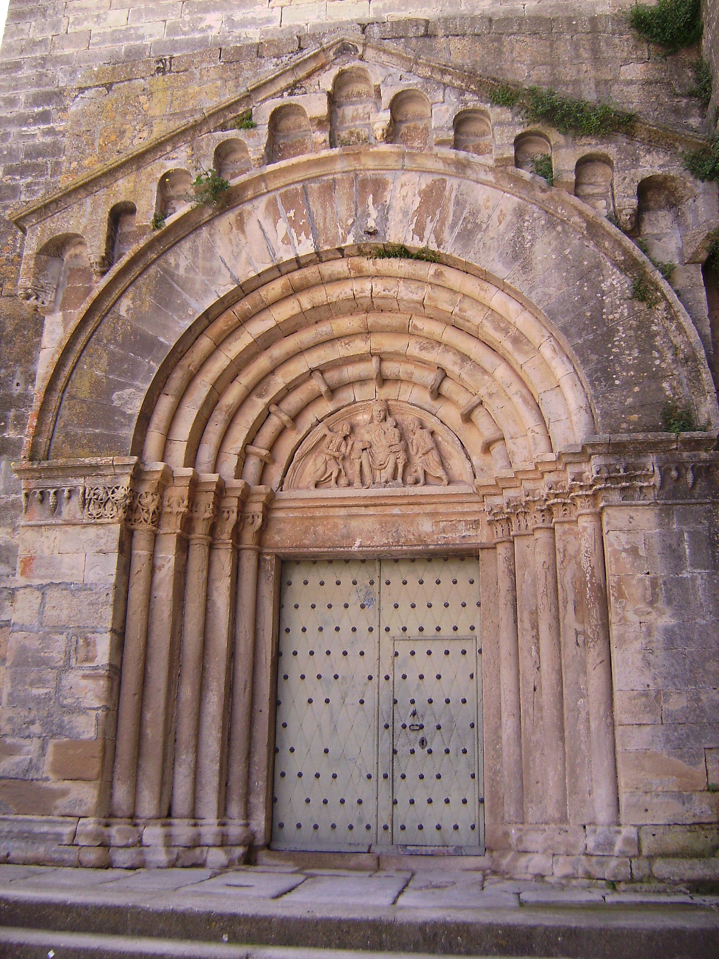 Real Monasterio de Santa Maria de Vallbona - Portada